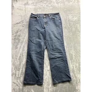 Venezia Lane Bryant Jeans Stretch Low Rise Straight Leg  Womens Plus Sz 14 Blue